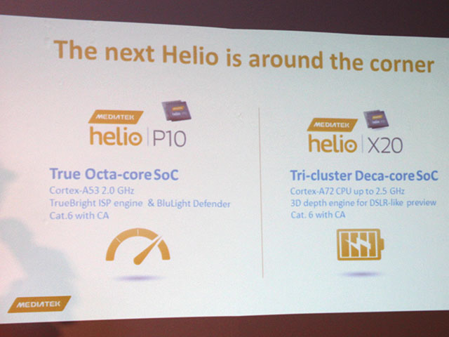 聯發科Helio X20、P10主打影像處理 透過鏡頭直接測心跳