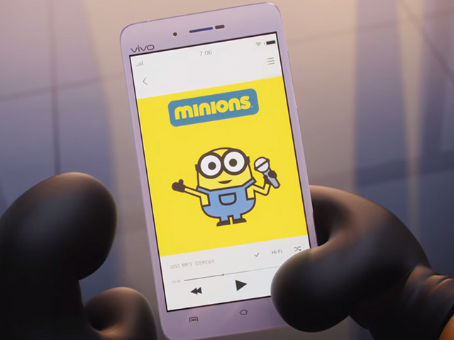 vivo行銷腦筋動得快 找上Minions代言手機